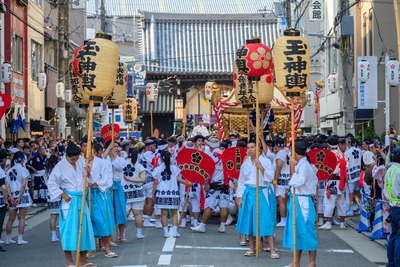 無線機レンタル実績【地域のお祭り】広場、公園の画像